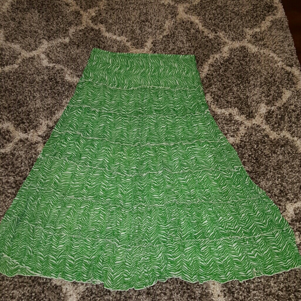 Tiered Maxi Skirt