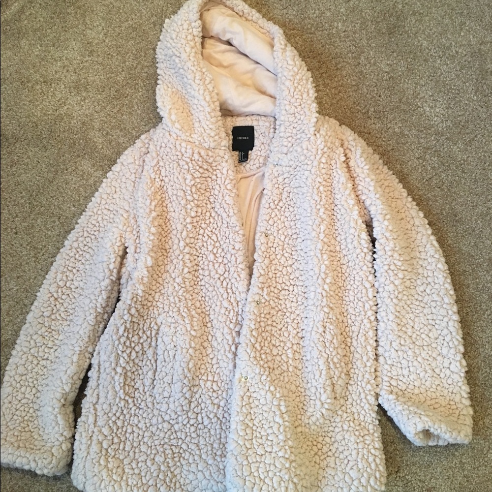 Forever 21 Shearling Coat