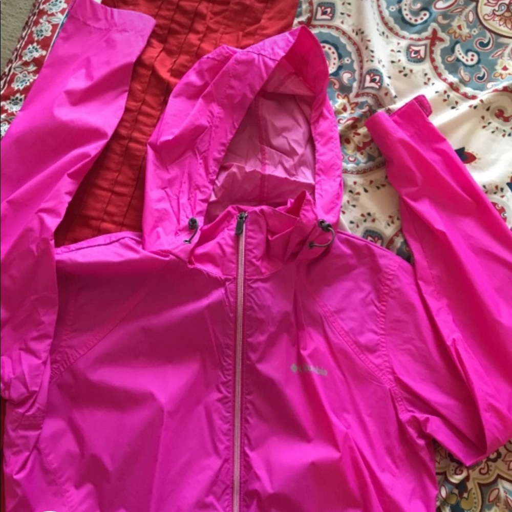 Columbia rain jacket