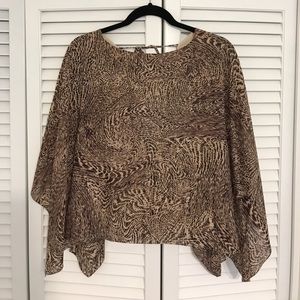 NWT Alice & Olivia Silk Blouse