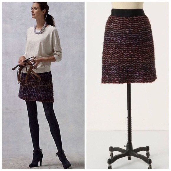 Anthropologie Dresses & Skirts - NWT Anthropologie Violet Vibrations Skirt