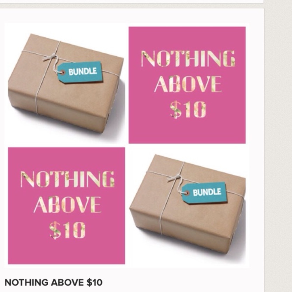 All Items are $10 and under✨😀