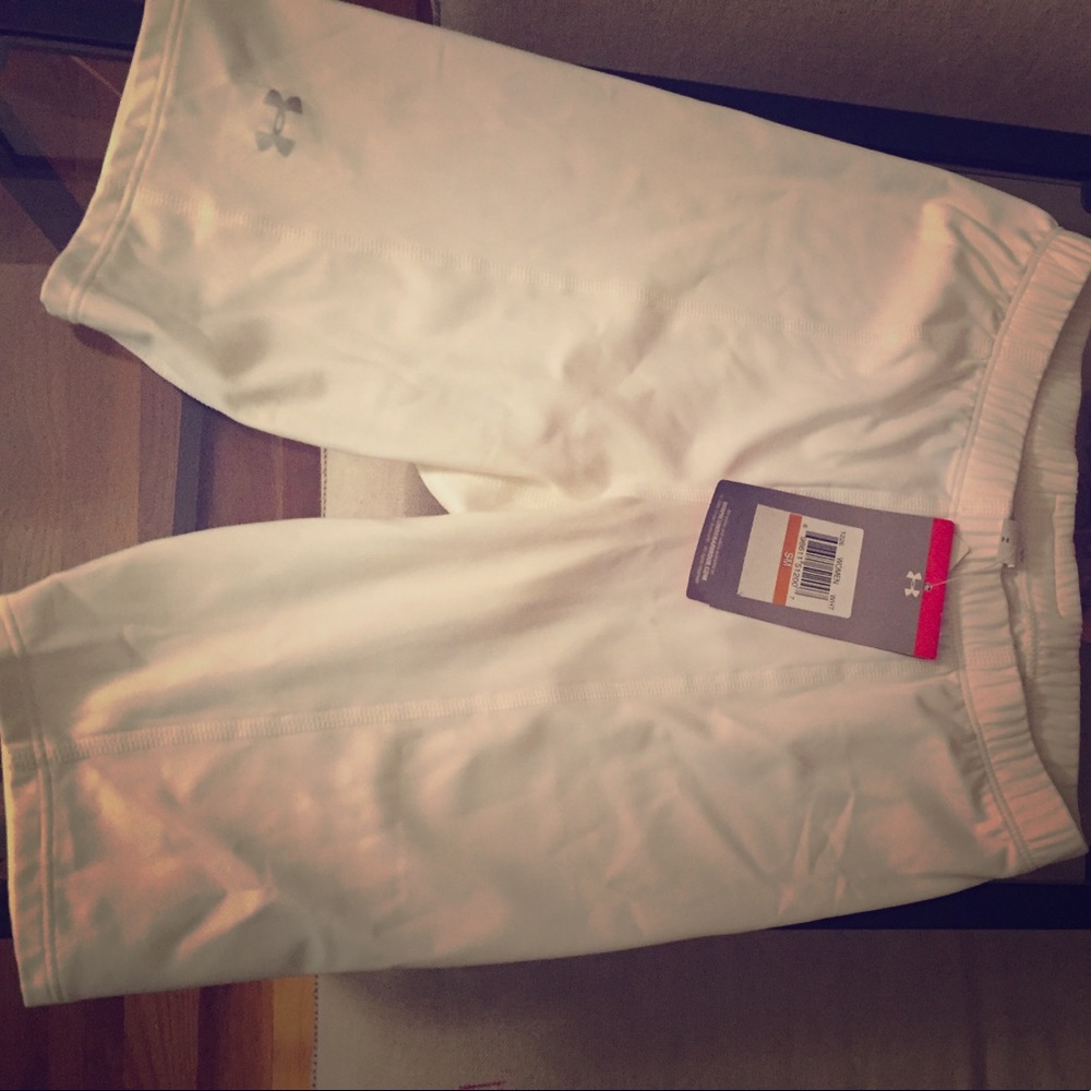 BRAND NEW Under Armour white spandex - Heat Gear