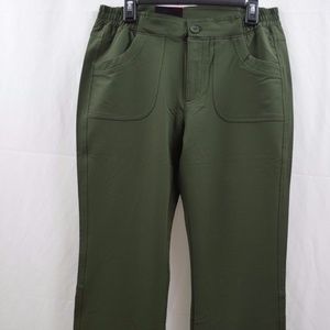 ZeroXposur Green Lightweight Stretch Travel Pants
