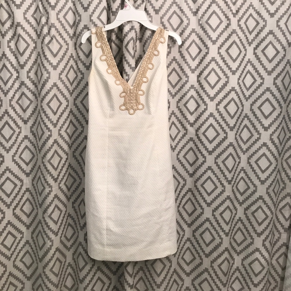 PRICE DROP 24 HOURS LILLY PULITZER white dress