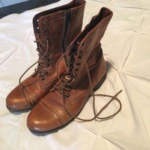 Steve Madden combat boots