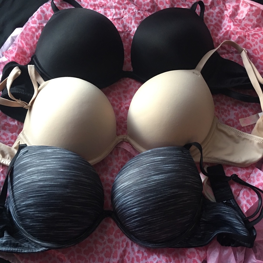 PINK wear everywhere super push up bra