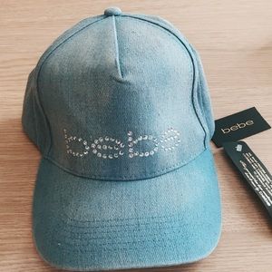 NTW 💥 BEBE denim baseball cap