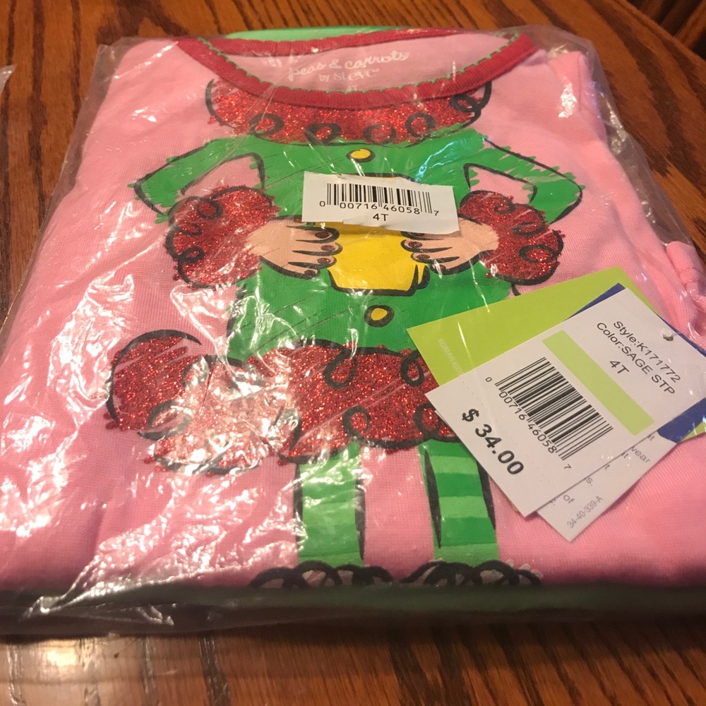 Little Girls Christmas Pajamas