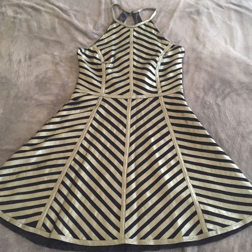 NEW Parker Viking Leather & Nylon Dress