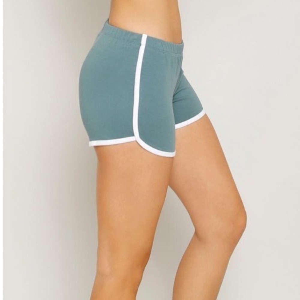 Teal Dolphin Shorts