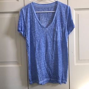 J Crew Blue Linen Shirt