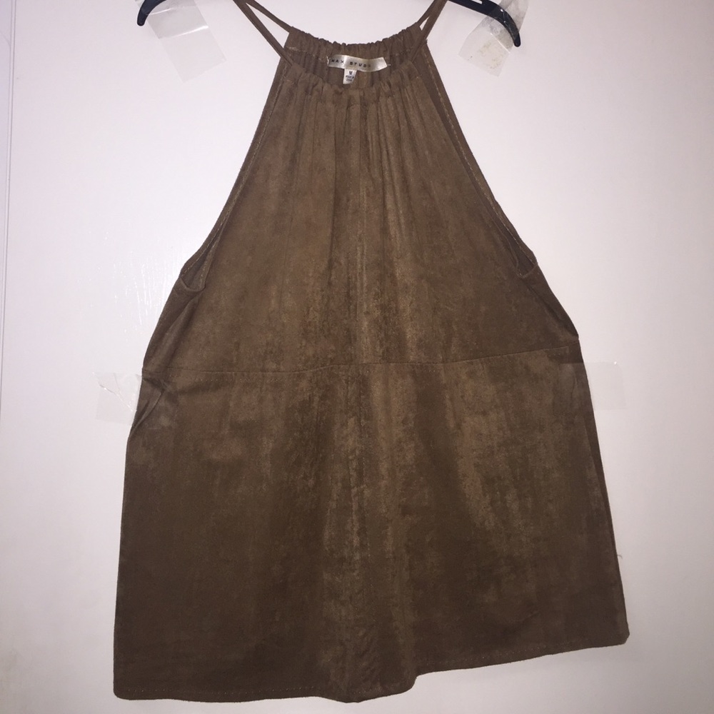 Max Studio Light Brown Top