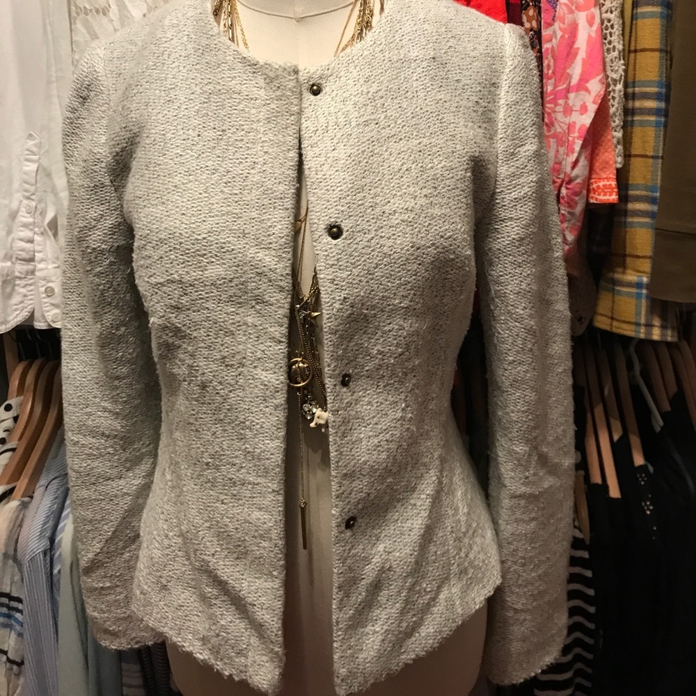 Ann Taylor Loft Tailored Sweater Jacket
