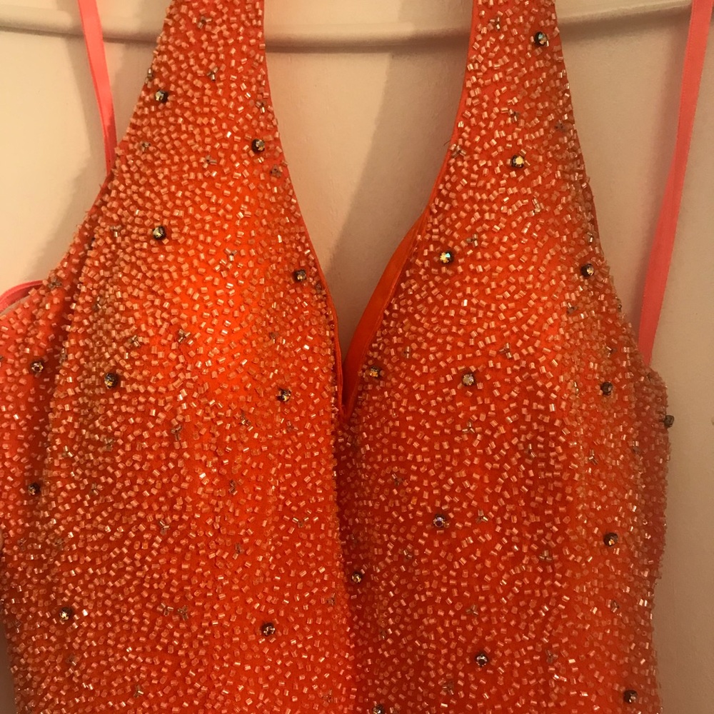Prom dress - orange