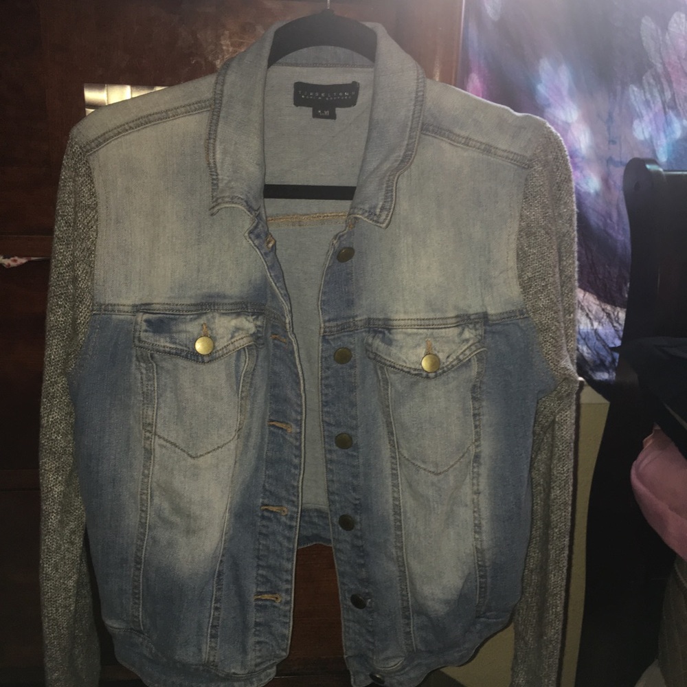 Tinseltown Denim Couture Jean Jacket
