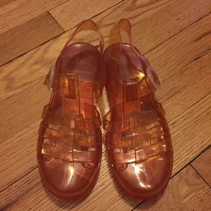 American Apparel Jelly Sandals
