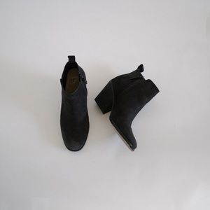 Cole Haan black suede booties / ankle boots