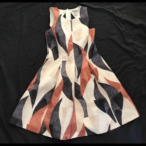 H&M Cut Out Waffle Pattern Dress Size 12