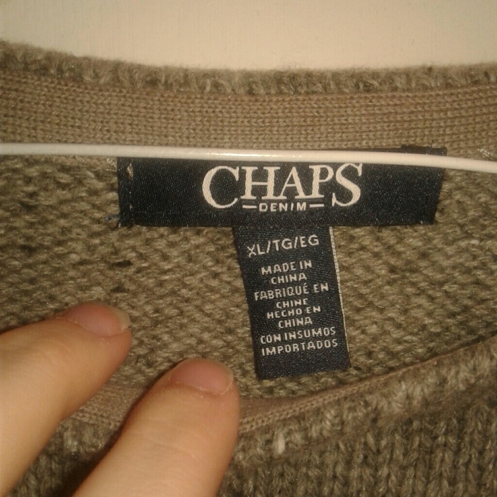 Chaps Aztec Sweater - Picture 2 of 5