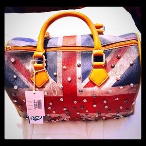 NWT VEGAN GREAT BRITAIN FLAG BAG  🇬🇧