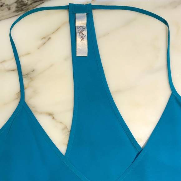 100 % Silk Rory Beca Racerback Tank - Picture 2 of 4