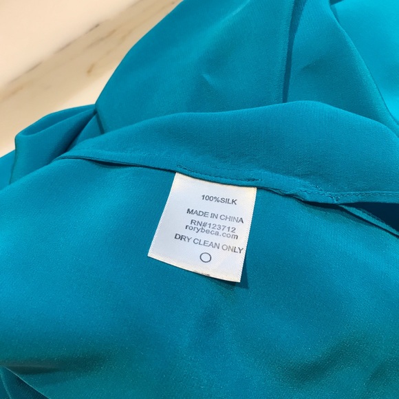 100 % Silk Rory Beca Racerback Tank - Picture 4 of 4