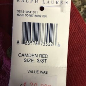 Toddler Polo Ralph Lauren 3T Denim