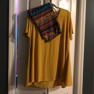 Perfect T & TC leggings outfit