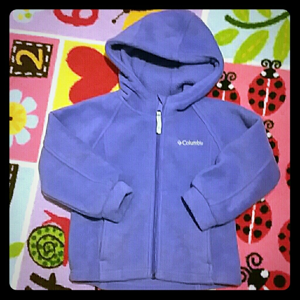 Toddler girl 3t Hooded columbia