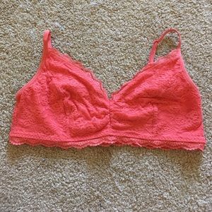 Coral bralette