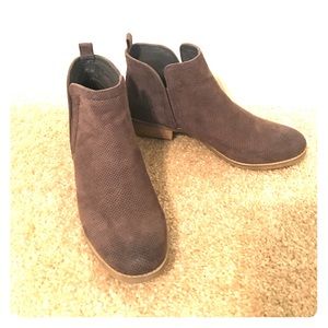 DV by Dolce Vita Brown Wedge Booties