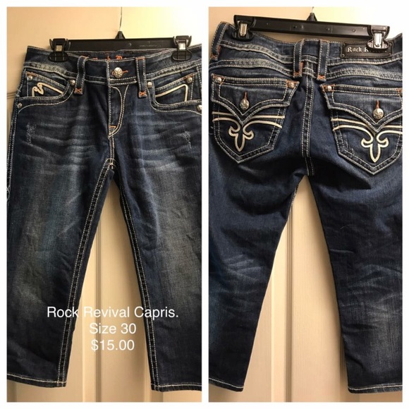 Rock Revival Denim - Rock Revival Capris