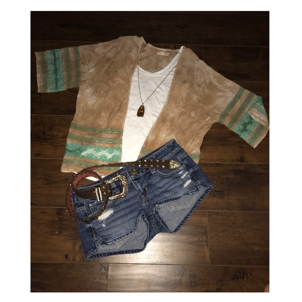 Kimono Style Over piece