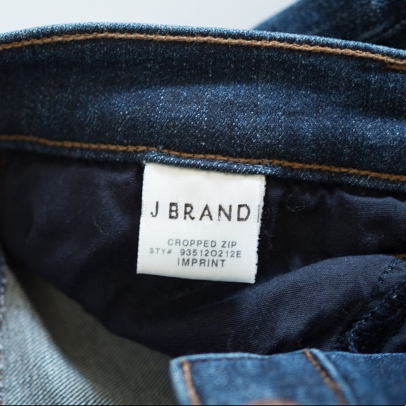 J Brand for Theory skinny crop ankle zip jeans - Picture 3 of 4