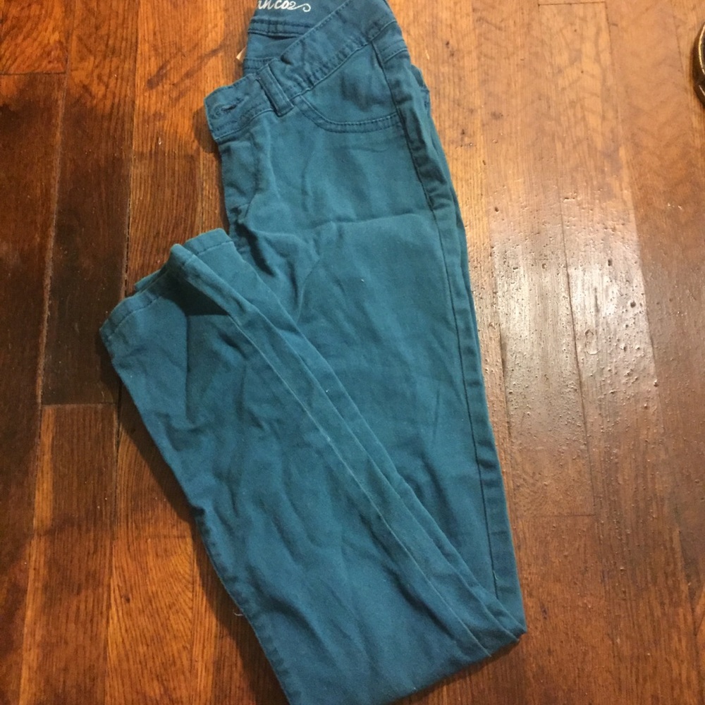 Teal Arizona Jeans