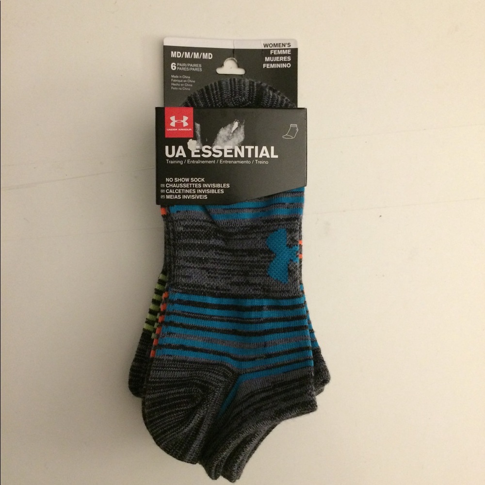 NWT Under Armour socks (6 pairs) - Picture 2 of 3