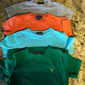 FOUR Polo Ralph Lauren Toddler T-shirt’s