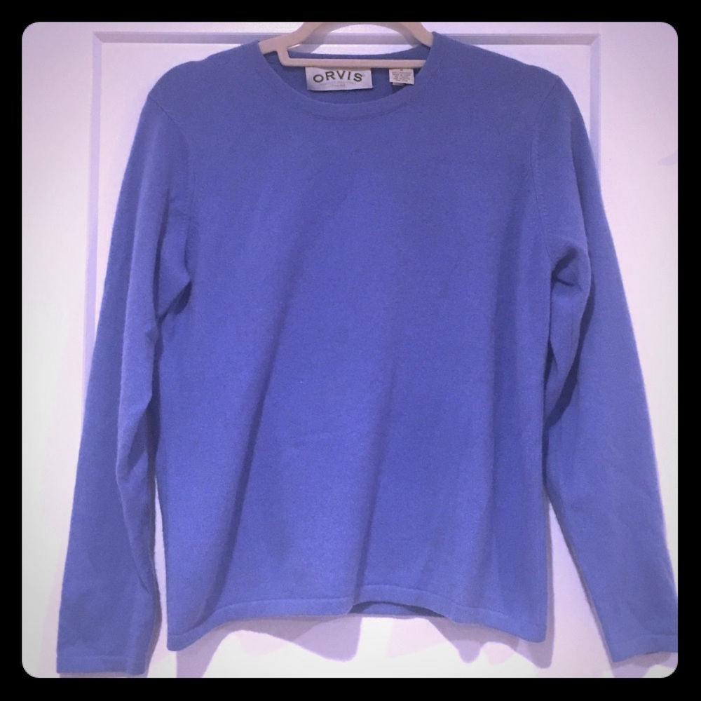 Cashmere Orvis Crewneck Sweater