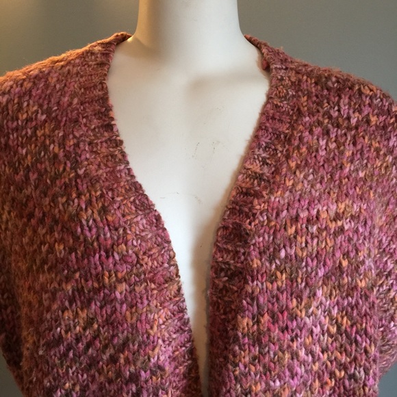 Maison Jules Sweaters - Maison Jules Pink and Brown Sweater