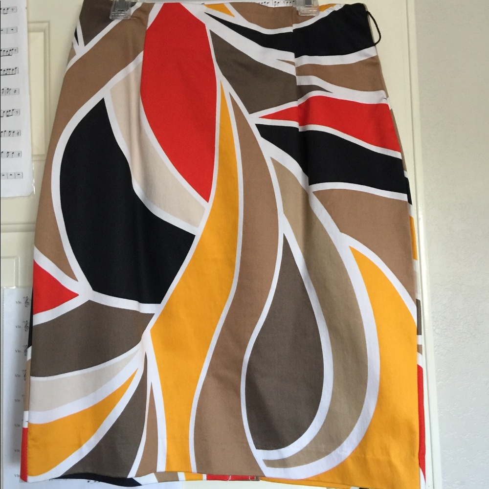 Multi Color Pencil Skirt 8P