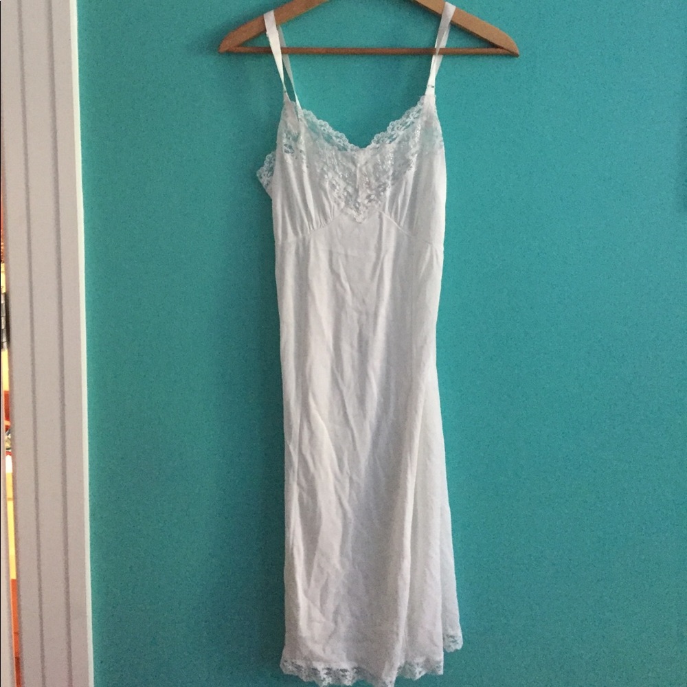 White Vintage Slip dress