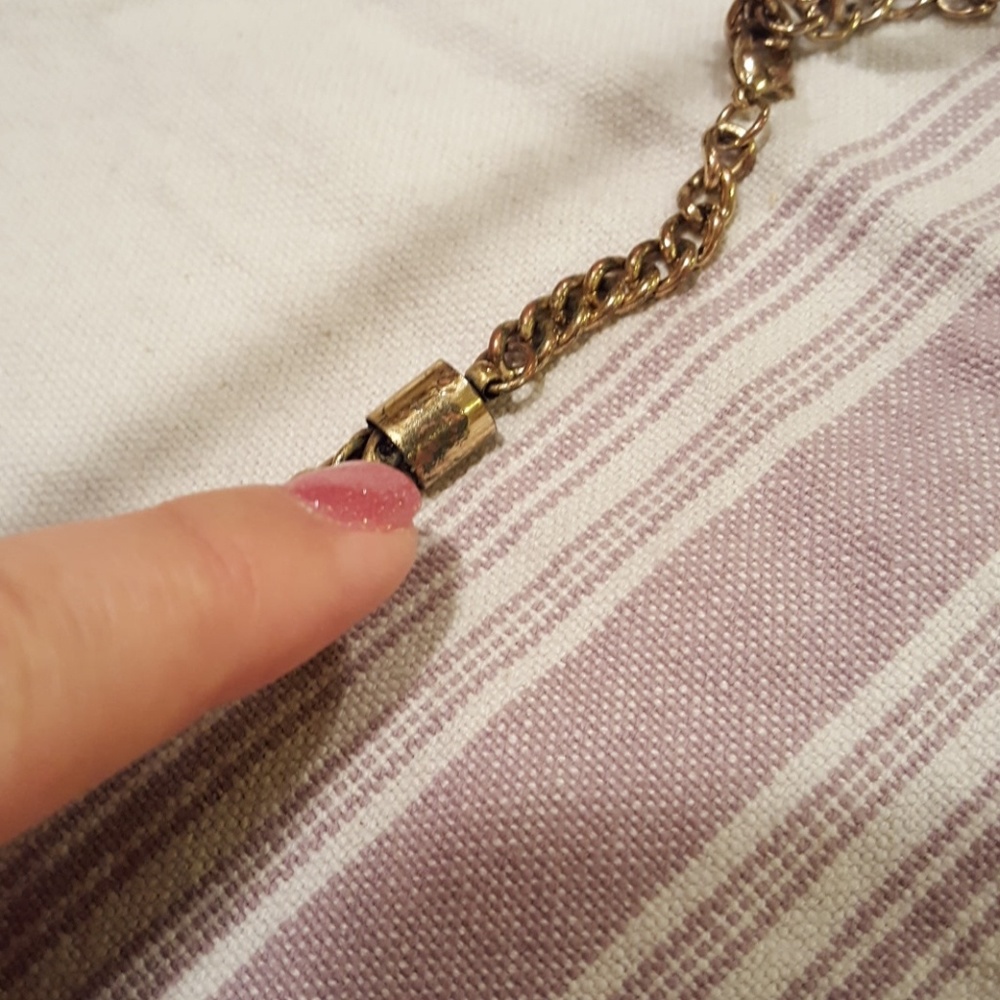 Gold Rope Statement Necklace - Picture 5 of 5