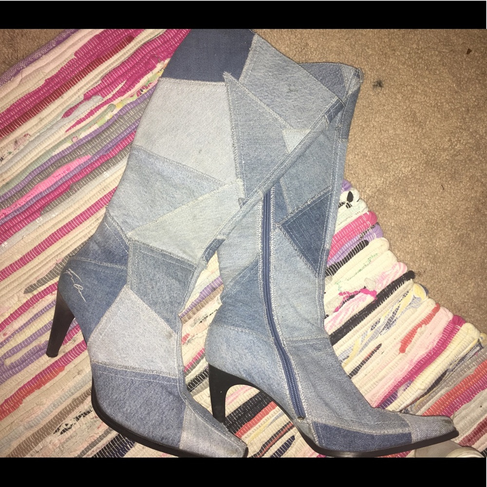 Fly Girl Denim Boots