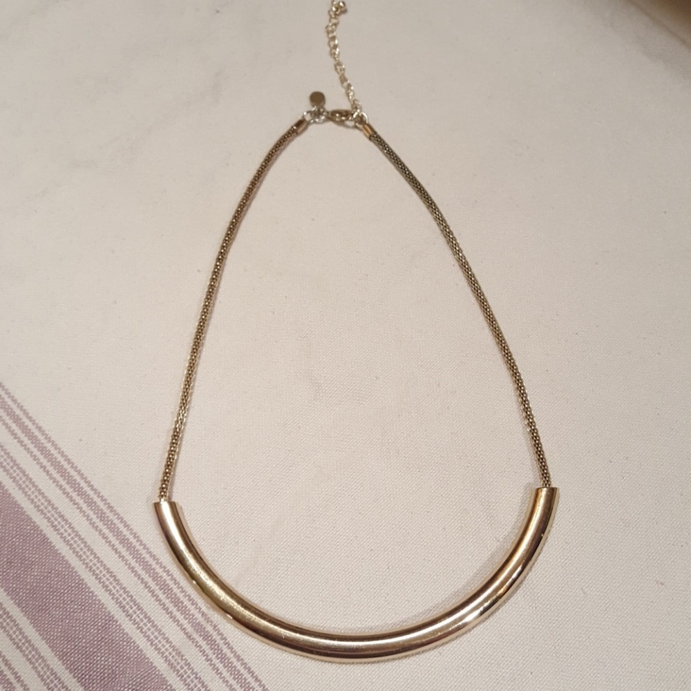 Express Gold Statement Necklace