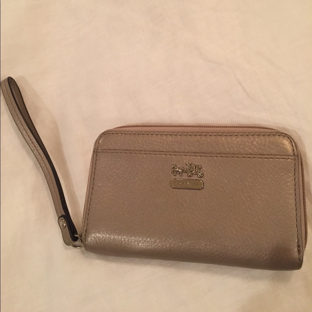 Coach wristlet