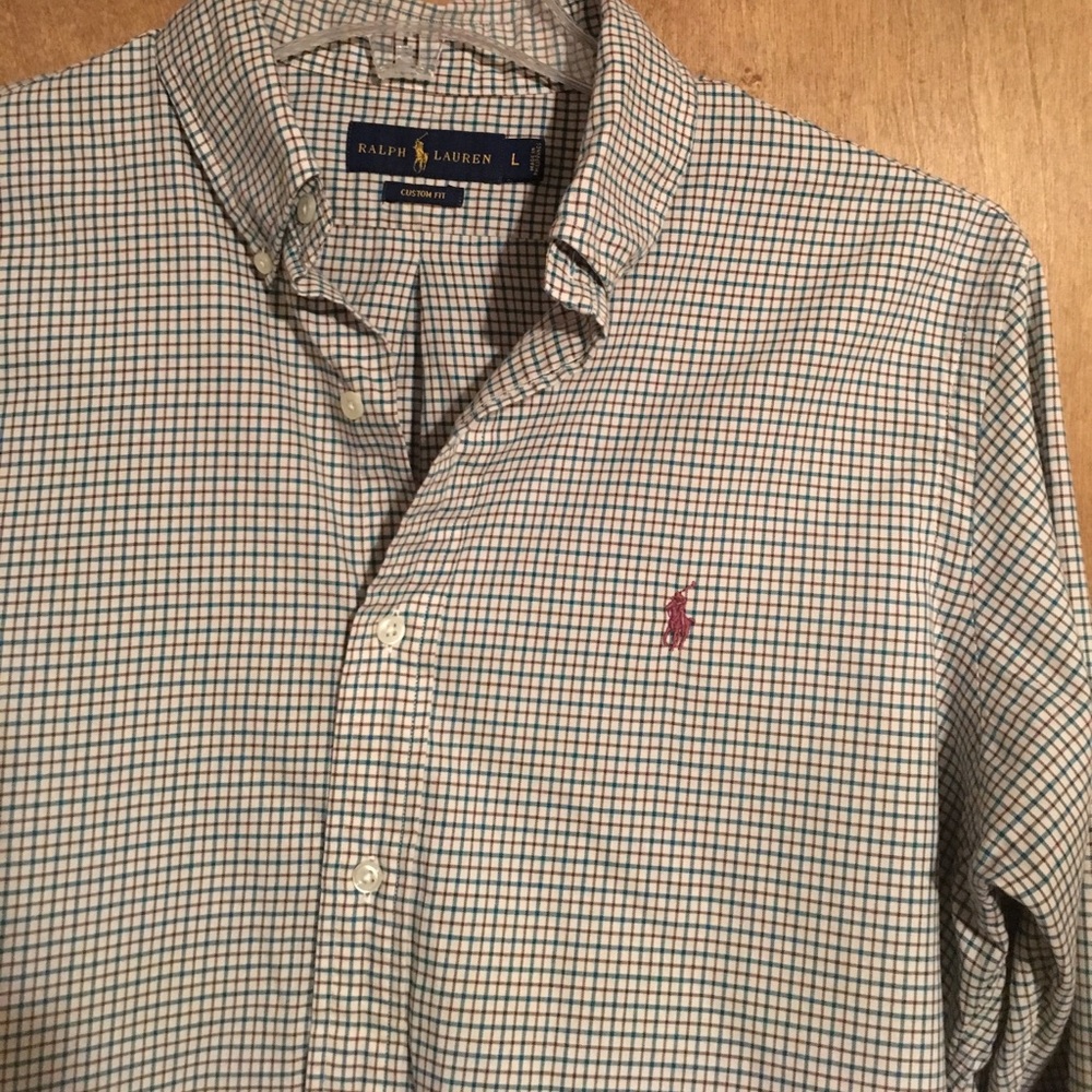 Ralph Lauren Custom Fit Button Down
