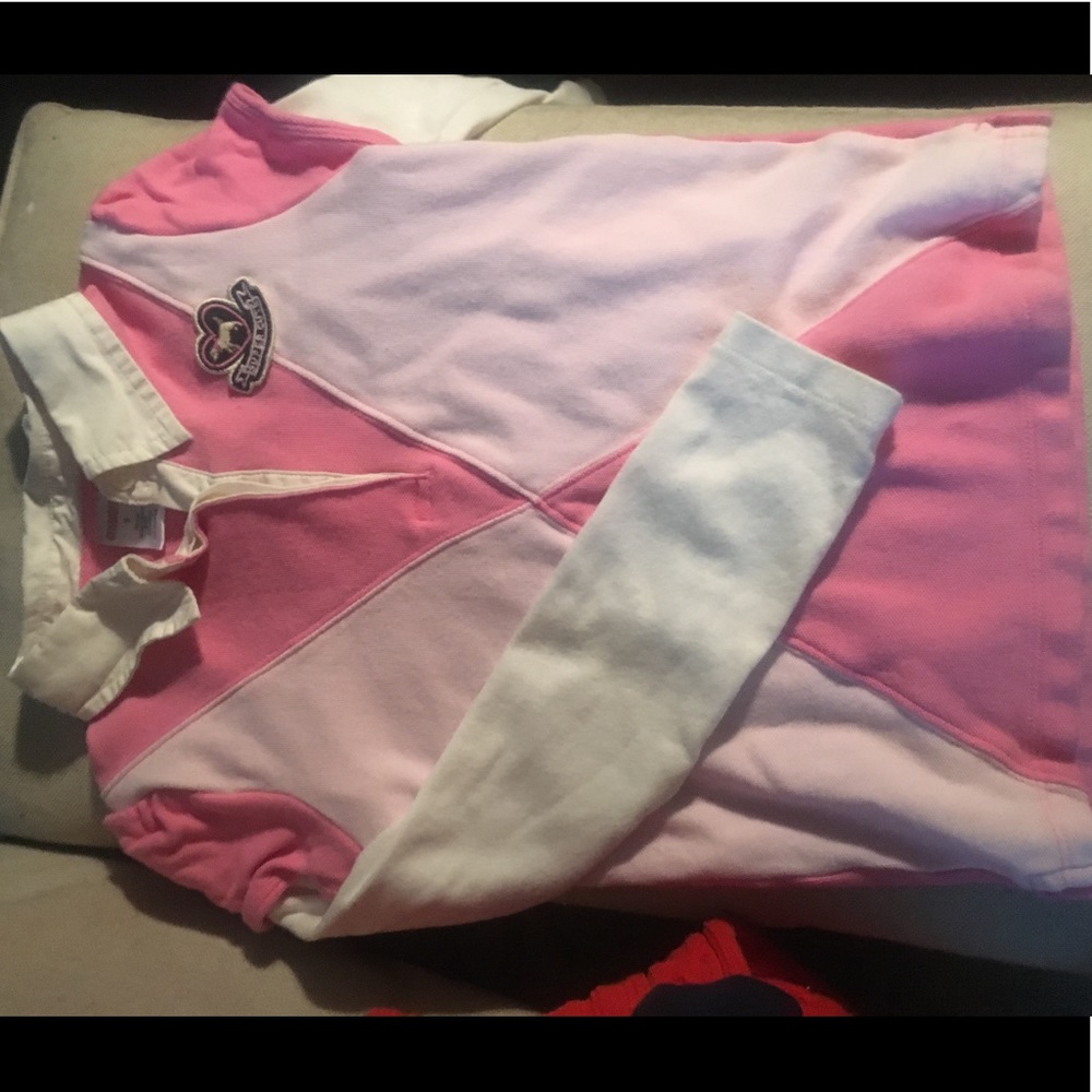 Gymboree Pink/White Shirt