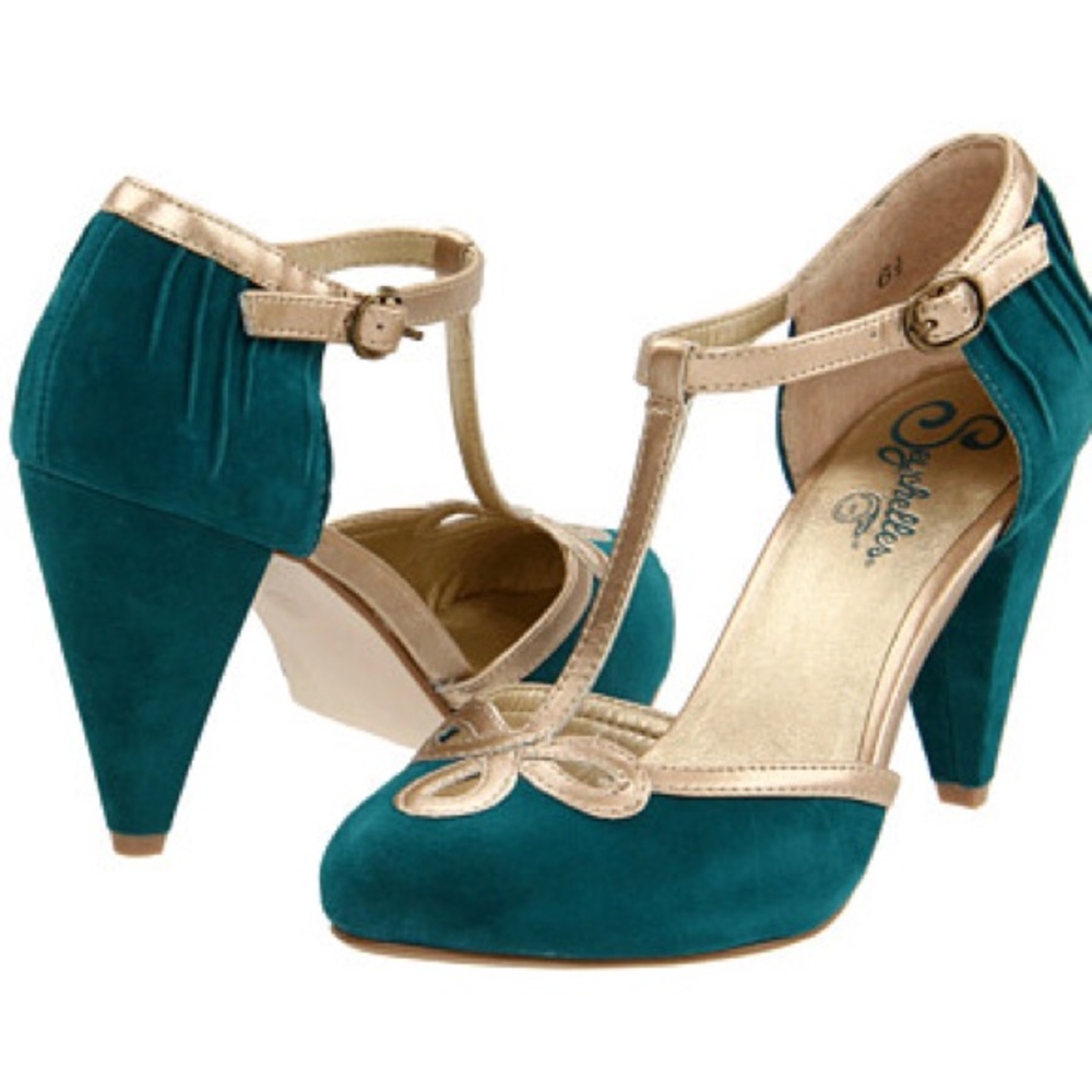 Blue Elegant Seychelles Heels