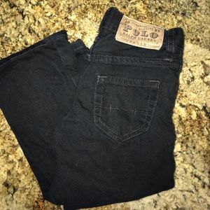 Polo Boys Black Pants 2T
